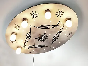 Светильник потолочный LED Детский Готический стиль synthetic.ua - Фото 1