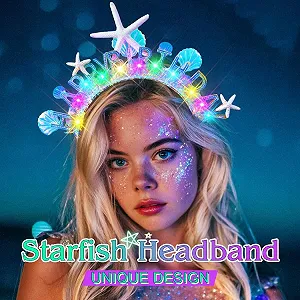 Обруч Корона С Днем рождения со светодиодами synthetic.ua - Фото 1