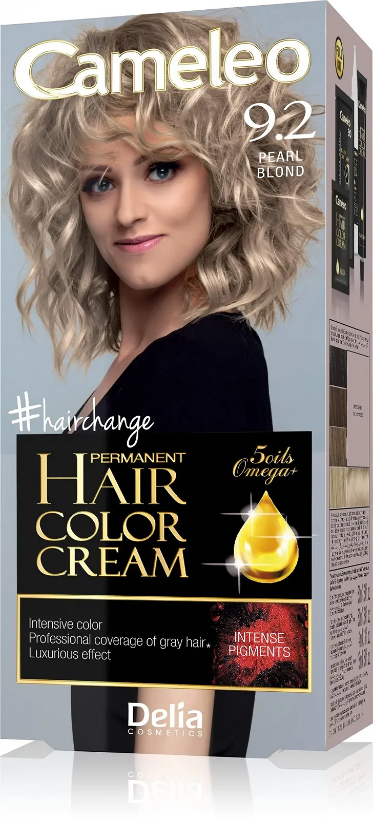 Фарба для волосся Delia Cameleo Permanent 9.2 Перлинний Блонд, фото №1