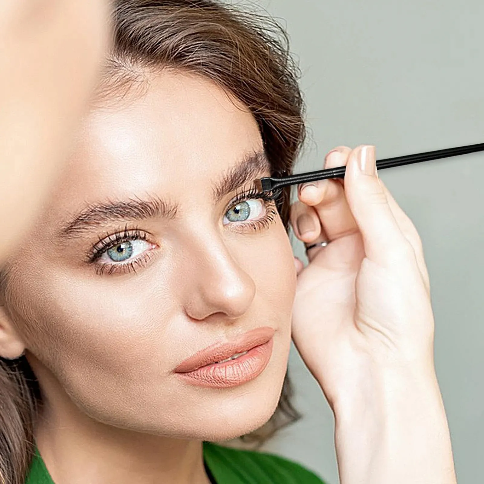 Пензлі для брів, очей, Прецизійний, зі скосом, фото №7