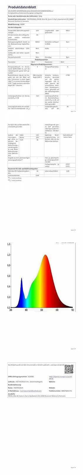 Настільна лампа Qsky Wireless Dimmable LED Battery 3000 K + RGB Алюмінієва IP54 Золотиста (1 шт.), фото №7