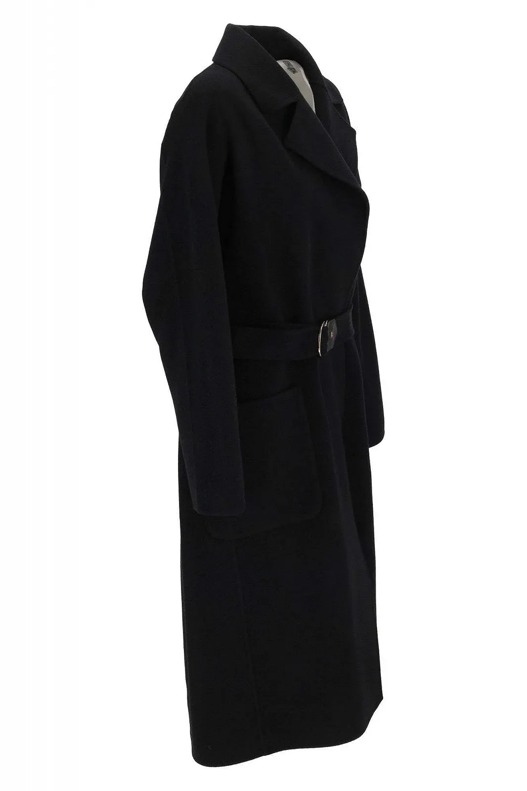 Пальто Elisabetta Franchi CP54D46E2 Черный, фото №6 Пальто Elisabetta Franchi CP54D46E2 Черный, фото №6