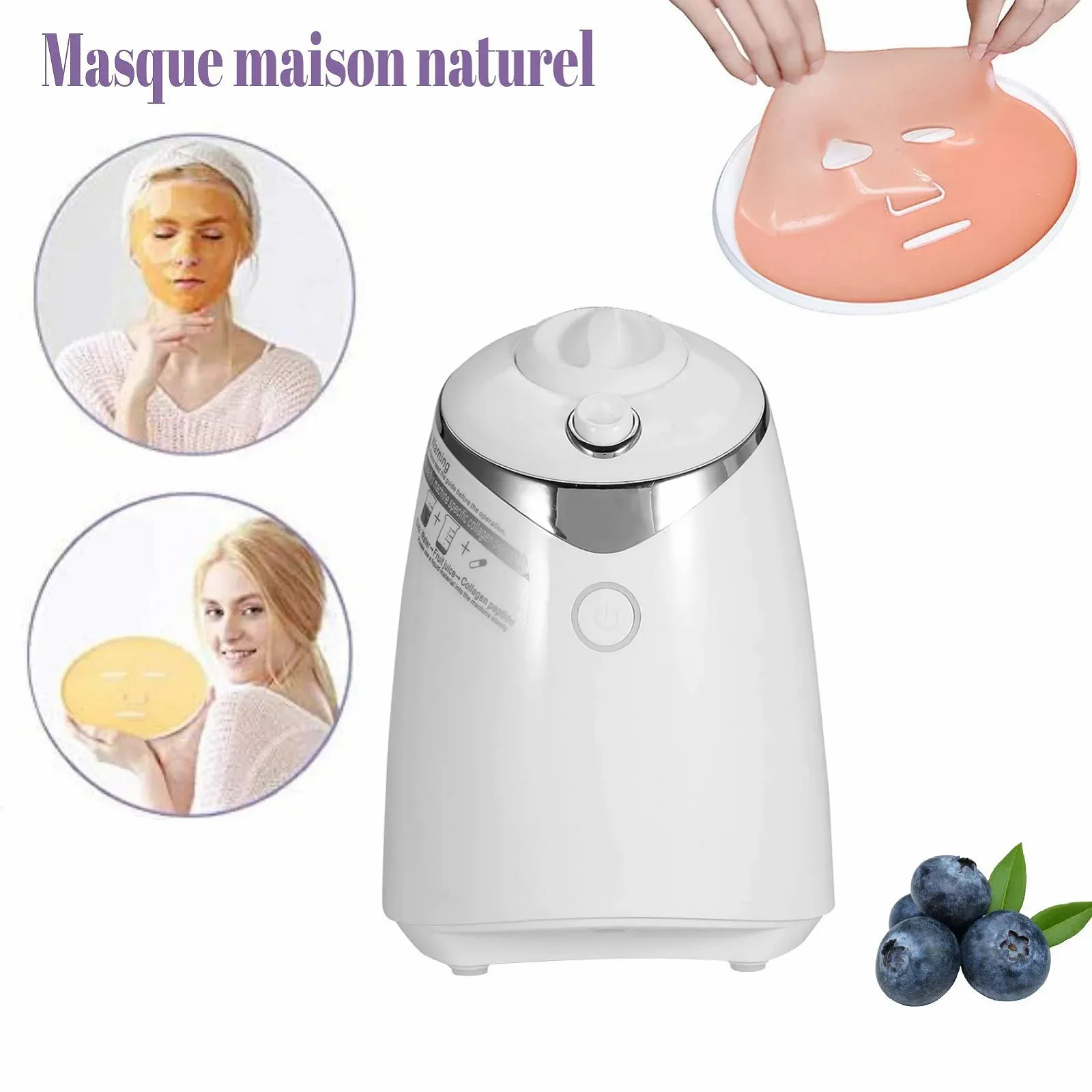 Машина для изготовления масок для лица DIY из свежих фруктов и овощей с коллагеном (EU), фото №1