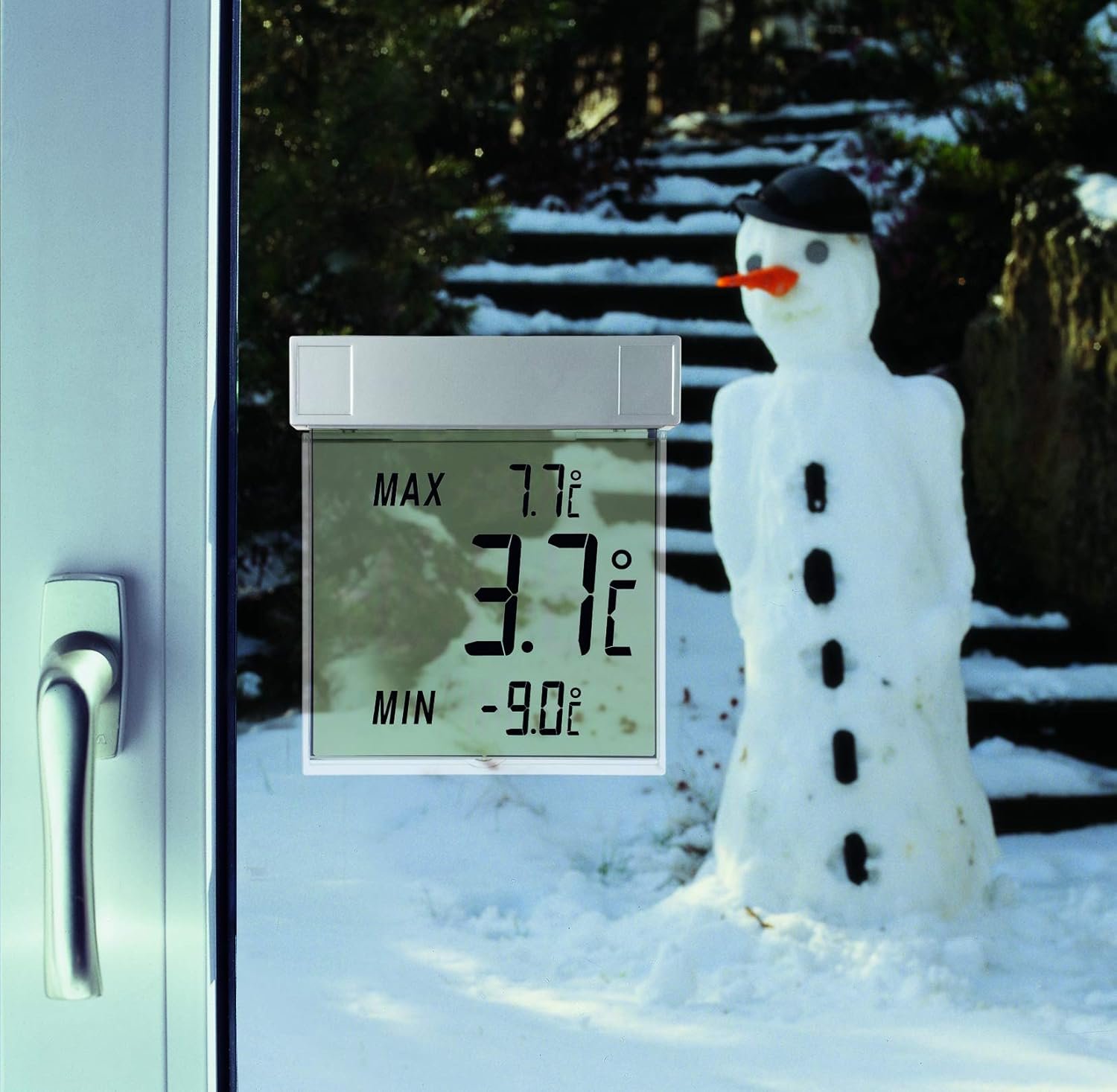 Цифровий віконний термометр TFA Dostmann Vision (301025), фото №4