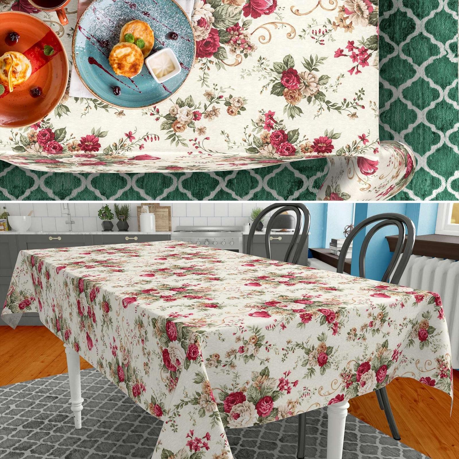 Скатертина Fabric Roses 100 x 140 cm, фото №3