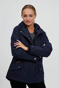 Женская зимняя куртка OXMO OXBellissa с подкладкой и капюшоном synthetic.ua - Фото 1