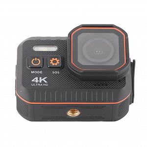 Екшн-камера Action Tissting 4K 60FPS Водонепроникна 2 дюймовий IPS Дисплей IP68 Підводна 170° Ширококутна 6 Скляних Лінз Спорт 128 ГБ Шолом Комплект Аксесуарів - Фото 1