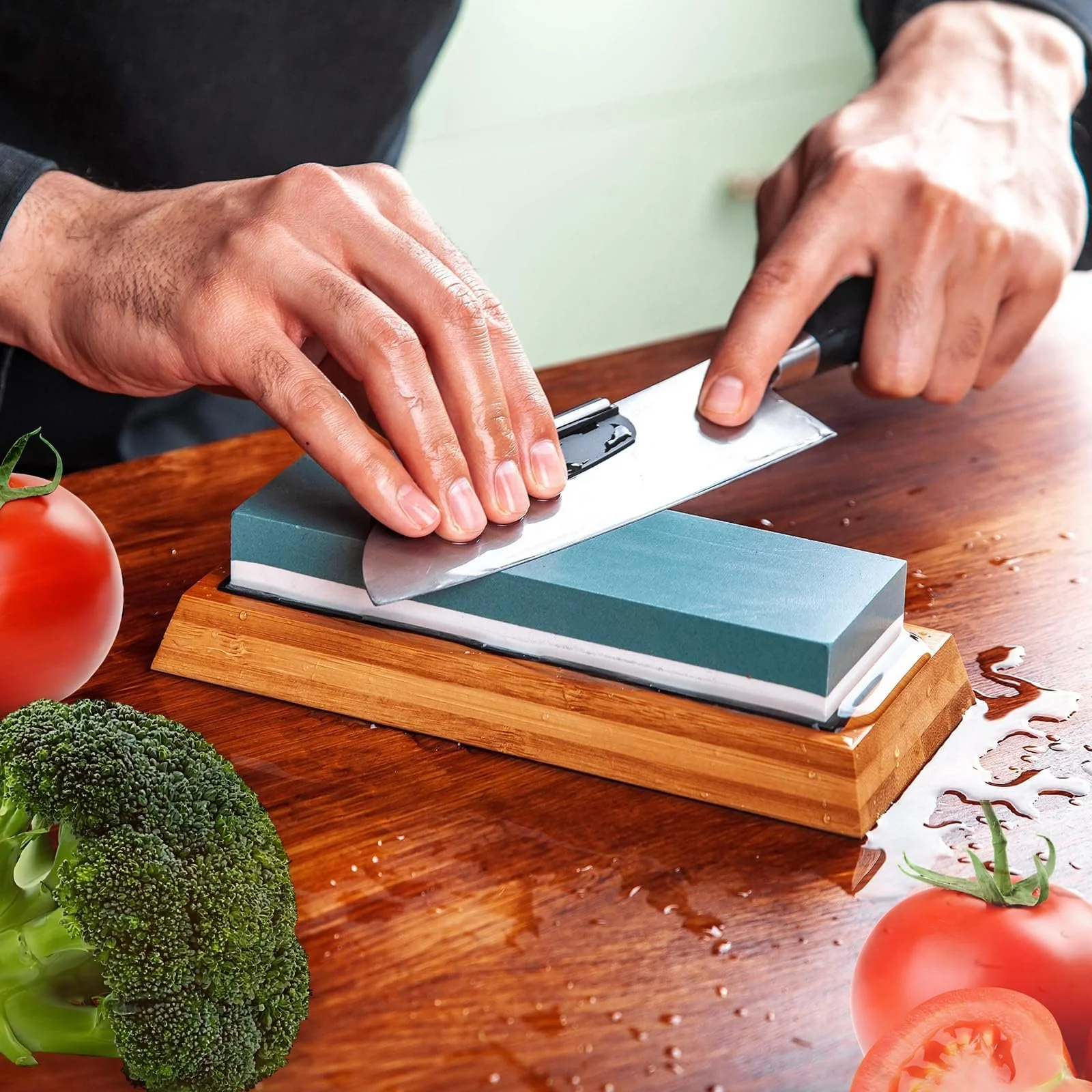 Набір тримачів кута заточування 15 градусів 2 шт. Чорний, фото №5