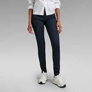 Женские штаны карго G-Star RAW Skinny Cargo Синий - 27 - Фото 1
