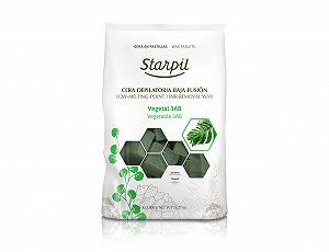 Воск твердый Starpil Green Vegetable 1 кг / 980 мл - Фото 1