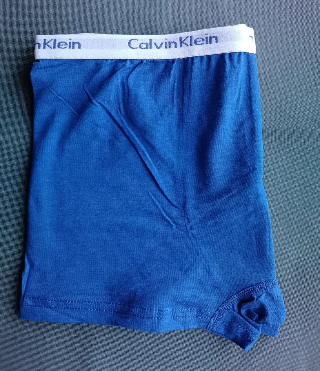 Чоловічі сині труси боксери Calvin Klein, фото №2