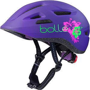 Шлем Bollé Stance Jr Extra Small Фиолетовый с цветком матовый - Фото 1