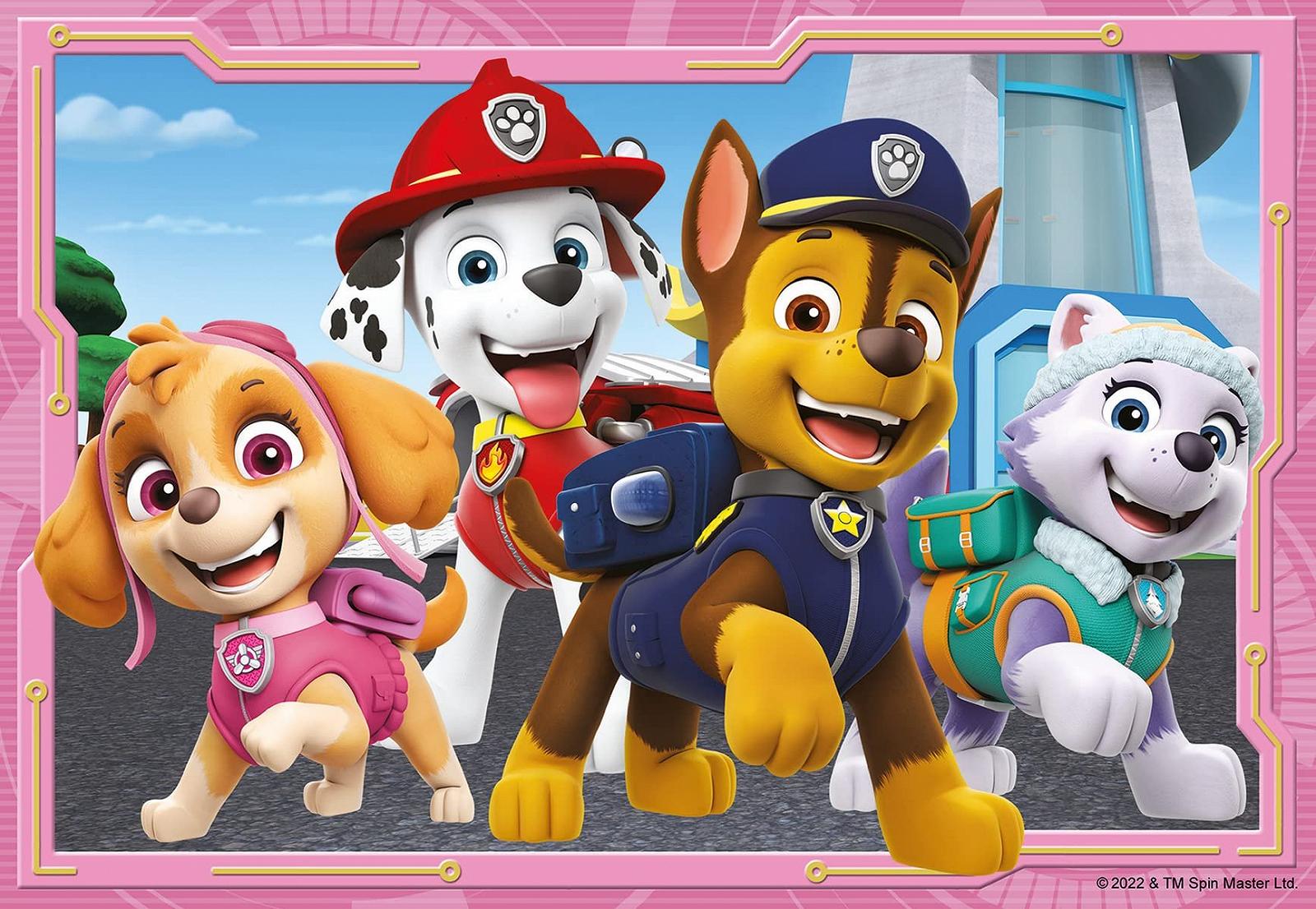 Пазл Ravensburger Paw Patrol 80534 Герои-собаки 2 x 24 элемента, фото №2