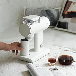 Кавомолка TIMEMORE Sculptor 078S Електрична, з пласкими жорнами Білий synthetic.ua - Фото 1