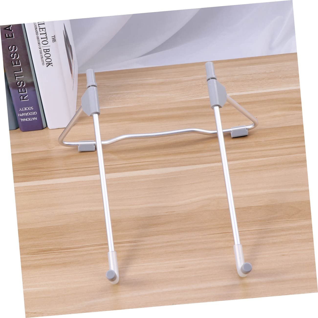 Подставка для ноутбука складная HOMSFOU эргономичная для ноутбуков, планшетов и ПК, нескользящая силиконовая подставка, регулируемый угол, фото №6 Подставка для ноутбука складная HOMSFOU эргономичная для ноутбуков, планшетов и ПК, нескользящая силиконовая подставка, регулируемый угол, фото №6