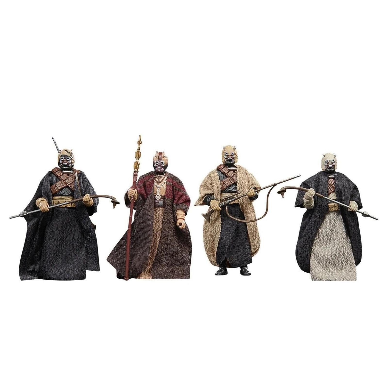 Ігрові фігурки Star Wars Tusken Raiders, 4 шт., 3,75 дюйма, фото №1 Ігрові фігурки Star Wars Tusken Raiders, 4 шт., 3,75 дюйма, фото №1