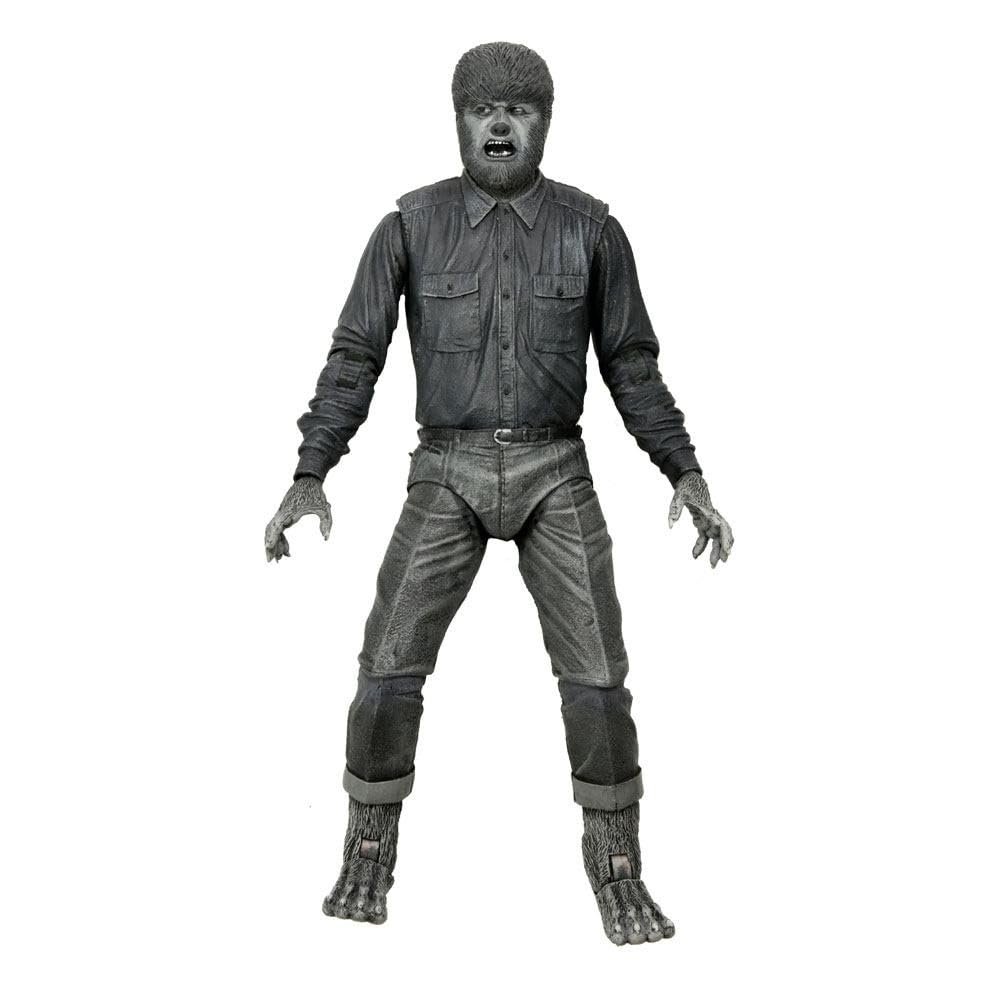 Фігурка Вовк NECA Universal Monsters Ultimate B&W 18 см - Білий, фото №1