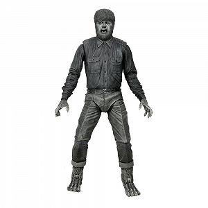 Фигурка Волк NECA Universal Monsters Ultimate B&W 18 см - Белый - Фото 1