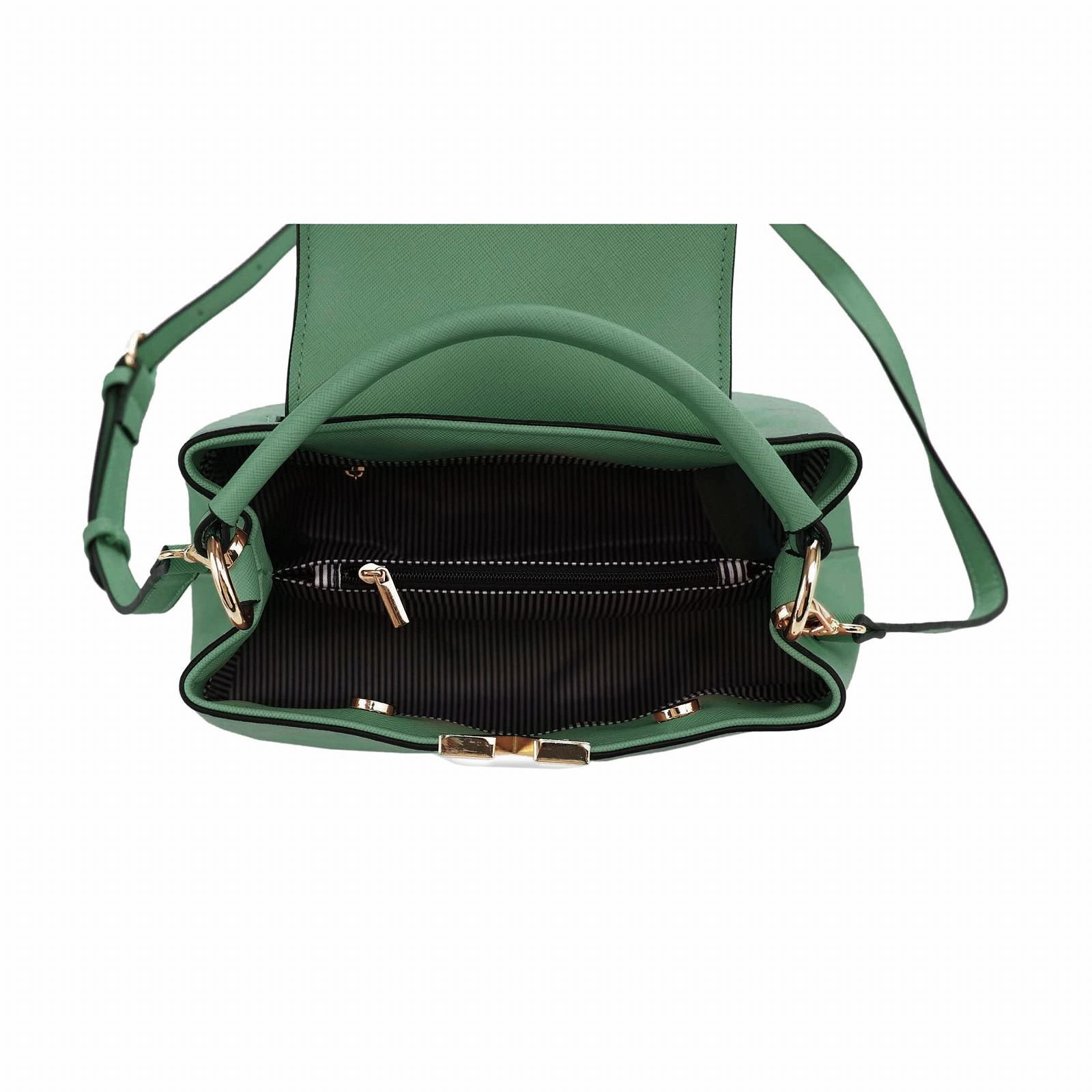 Сумка сатчел маленькая EVVE, классическая, с верхней ручкой, модная, с ремнем через плечо, фото №5