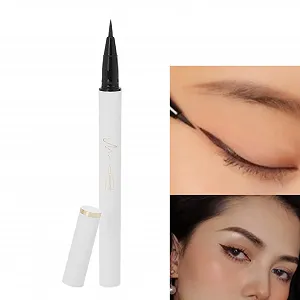 Підводка для очей, Ультратонкий пензлик, Коричневий synthetic.ua - Фото 1