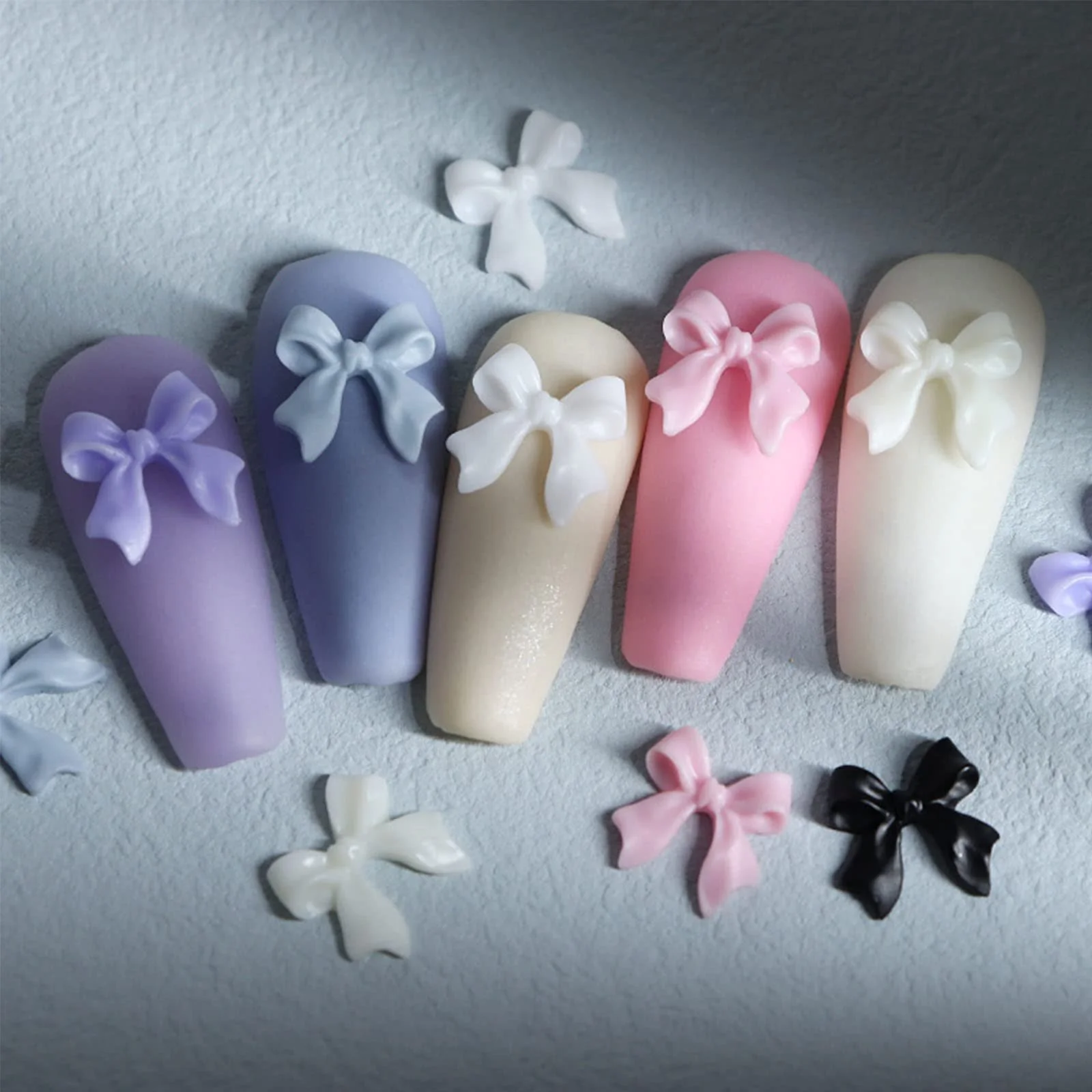 Украшения для ногтей Бантик Смола 3D 30 шт, фото №6