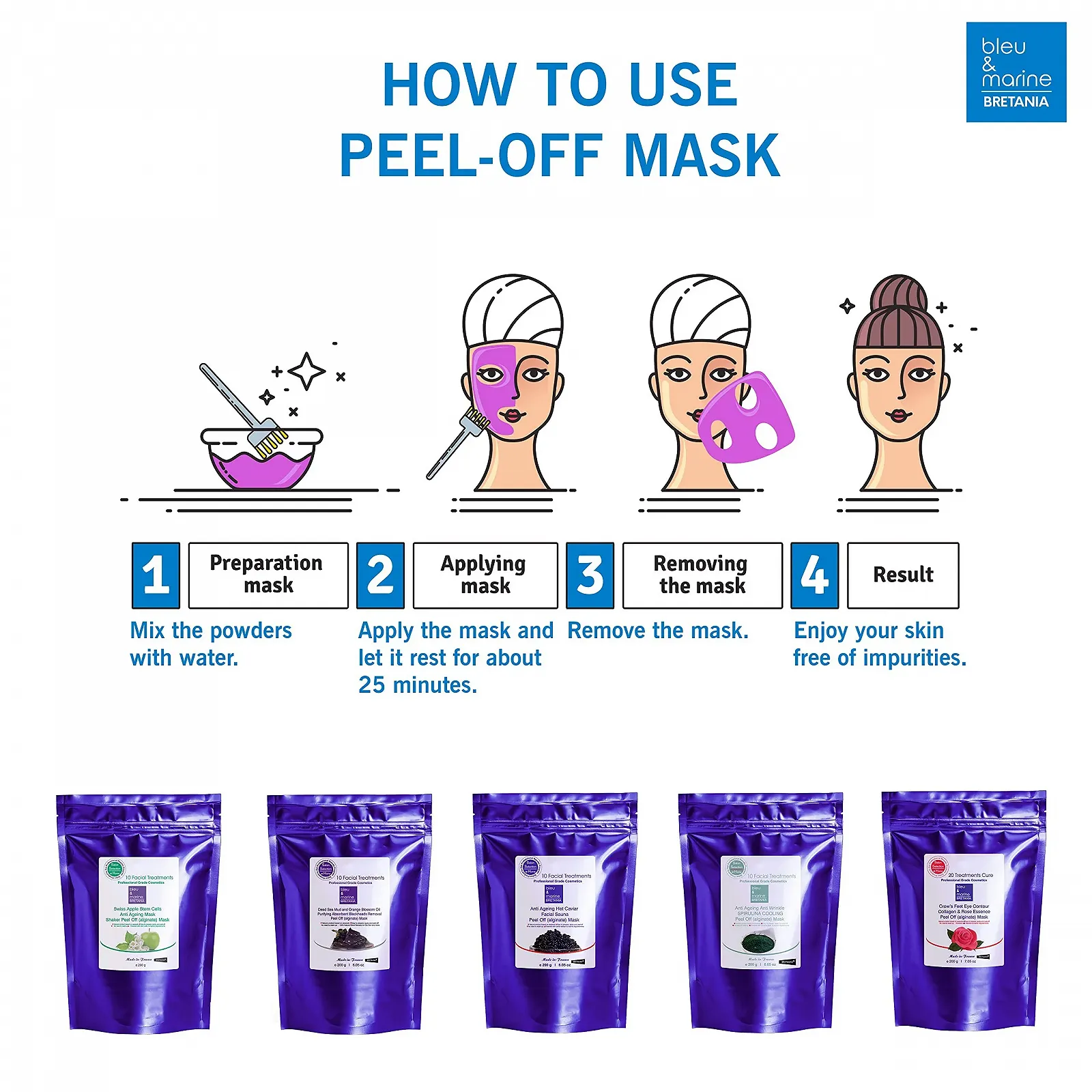 Маска для лица Bretania Anti Ageing Swiss Apple Stem Cells Rejuvenating 200 г, в комплекте шейкер, 10 шт, фото №4 Маска для лица Bretania Anti Ageing Swiss Apple Stem Cells Rejuvenating 200 г, в комплекте шейкер, 10 шт, фото №4