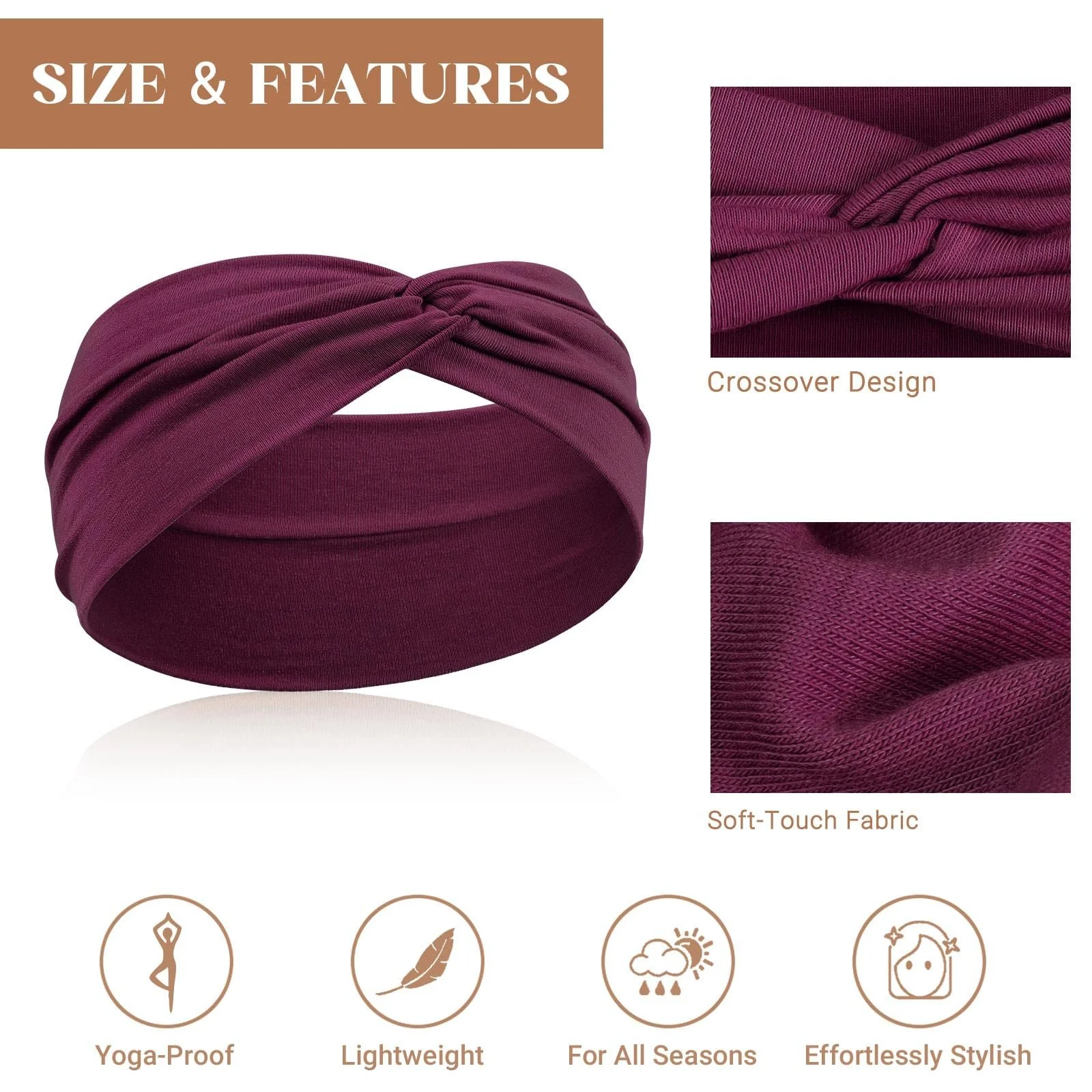 Жіночі пов'язки для волосся, фото №5