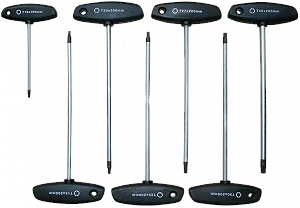 Набір Т-подібних викруток SW-STAHL 02020L T-профіль T10-T40 7 предметів - Фото 1