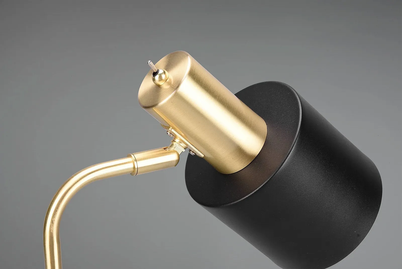 Настільна лампа Alfred Латунь Метал Матовий чорний E14 43 см, фото №3