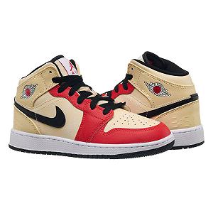 Кроссовки Jordan 1 Mid GS Dunk Contest DV7012-100 Размер 40 - Фото 1