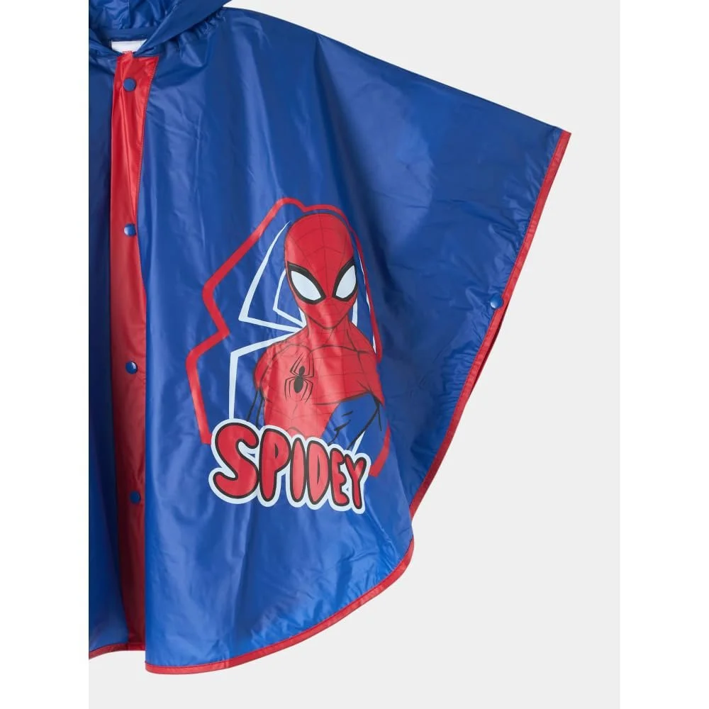 Дощовик CARTOON Людина-павук Marvel з капюшоном та застібкою на ґудзиках, фото №3 Дощовик CARTOON Людина-павук Marvel з капюшоном та застібкою на ґудзиках, фото №3