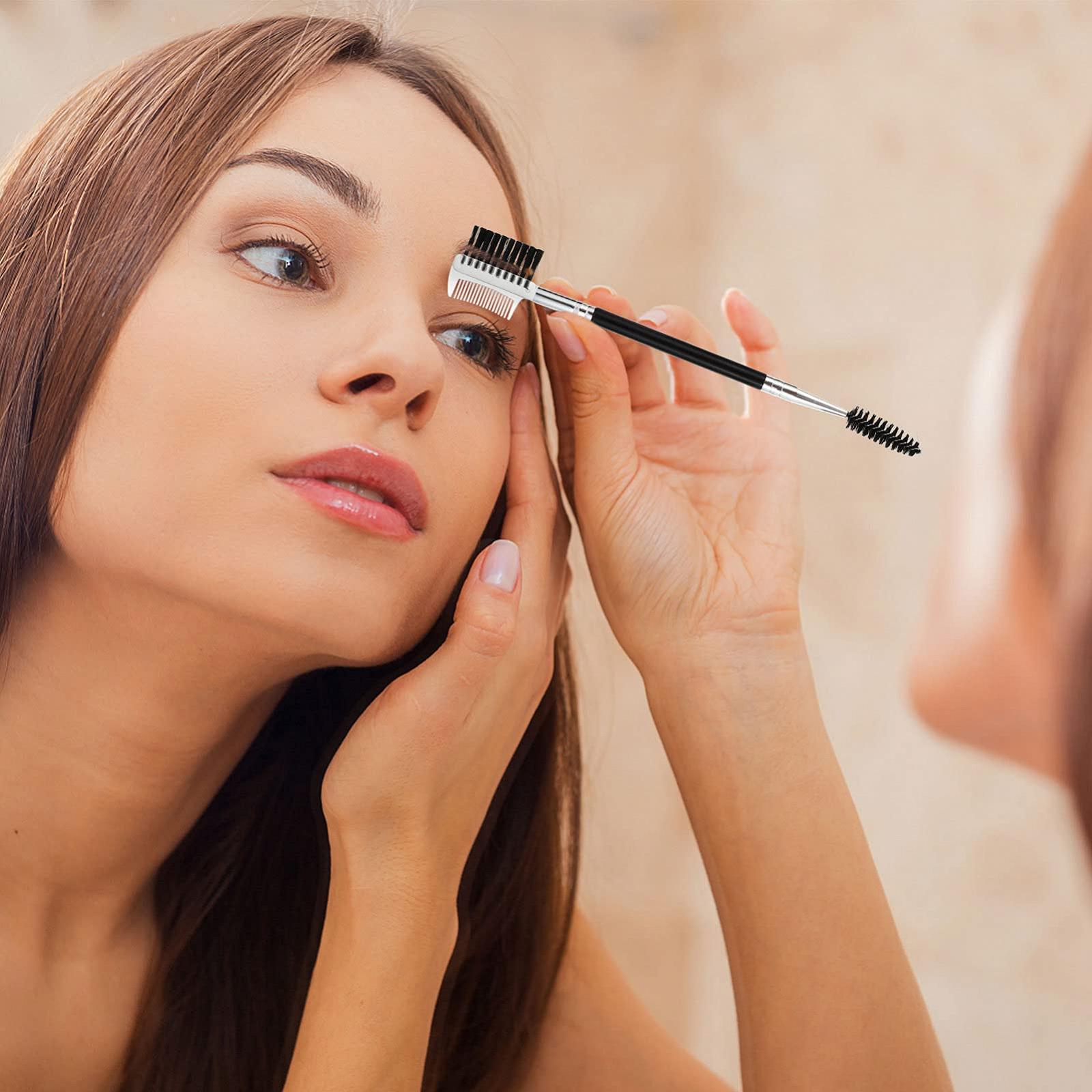 Набор Beaupretty 1Set5pcs Duo Pinselpinsel с двойной головкой для пудры, воска, расчески для кремов и теней двойной-греция для бровей макияж двойной двусторонний гребень, фото №6 Набор Beaupretty 1Set5pcs Duo Pinselpinsel с двойной головкой для пудры, воска, расчески для кремов и теней двойной-греция для бровей макияж двойной двусторонний гребень, фото №6