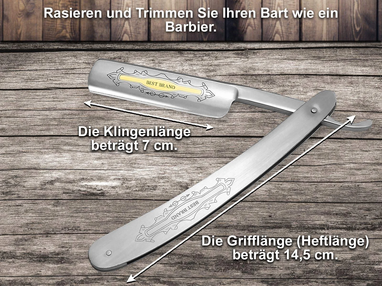 Подарунковий набір для гоління InstrumenteNrw Stainless Steel, фото №2