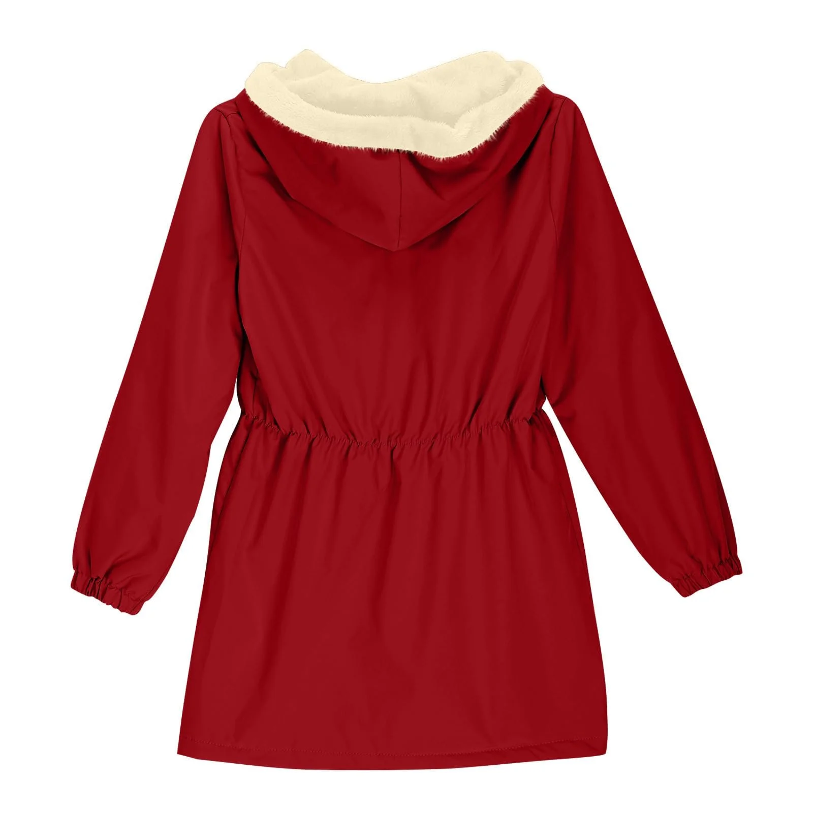 Зимове пальто для дівчаток Generisch Куртка з хутряним капюшоном, фото №5 Зимове пальто для дівчаток Generisch Куртка з хутряним капюшоном, фото №5