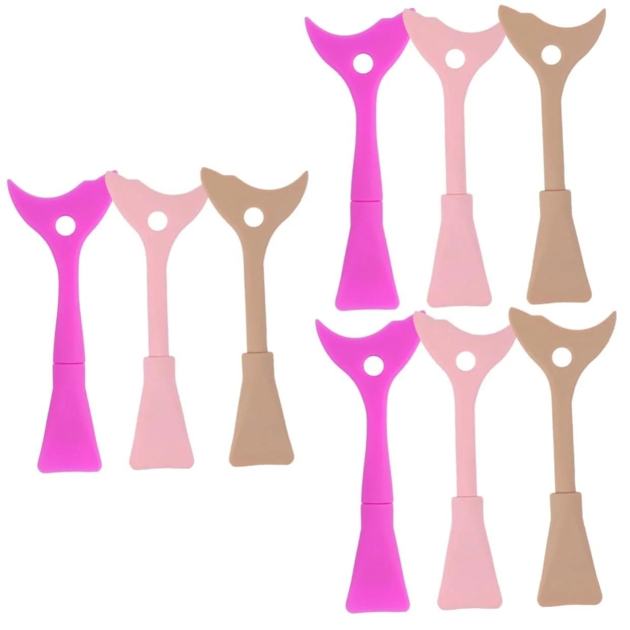 Трафарети ABOOFAN, (силіконові форми, захист для макіяжу), фото №1