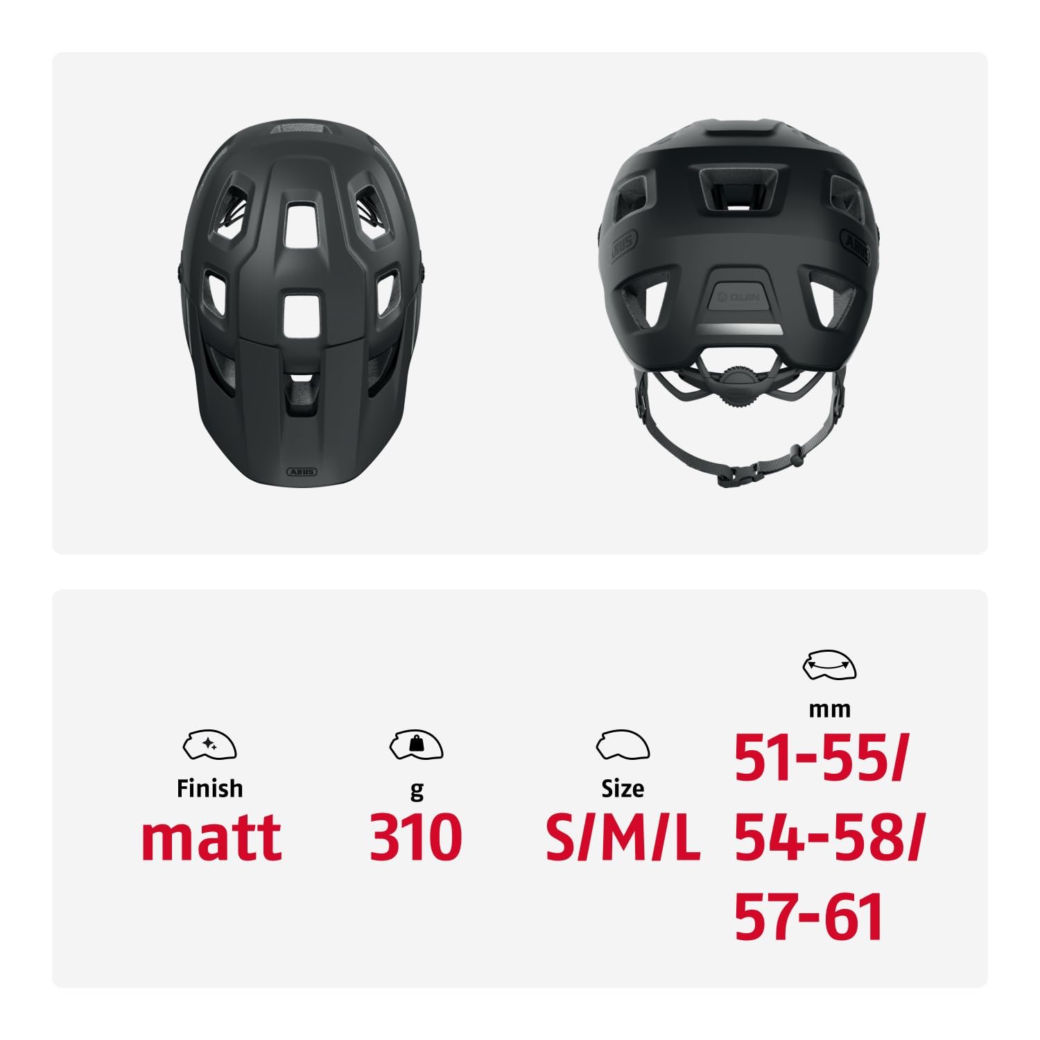 Шлем ABUS MoDrop MTB, для горных велосипедистов, регулируемый, унисекс, фото №6