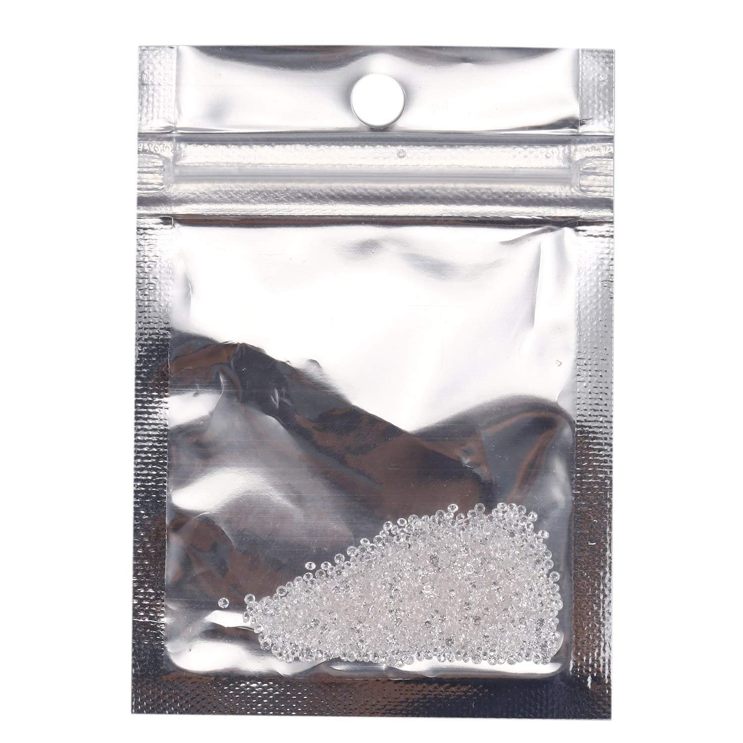 Мікро-діамант Кристал круглий 1.3 мм, 1440 шт, фото №4