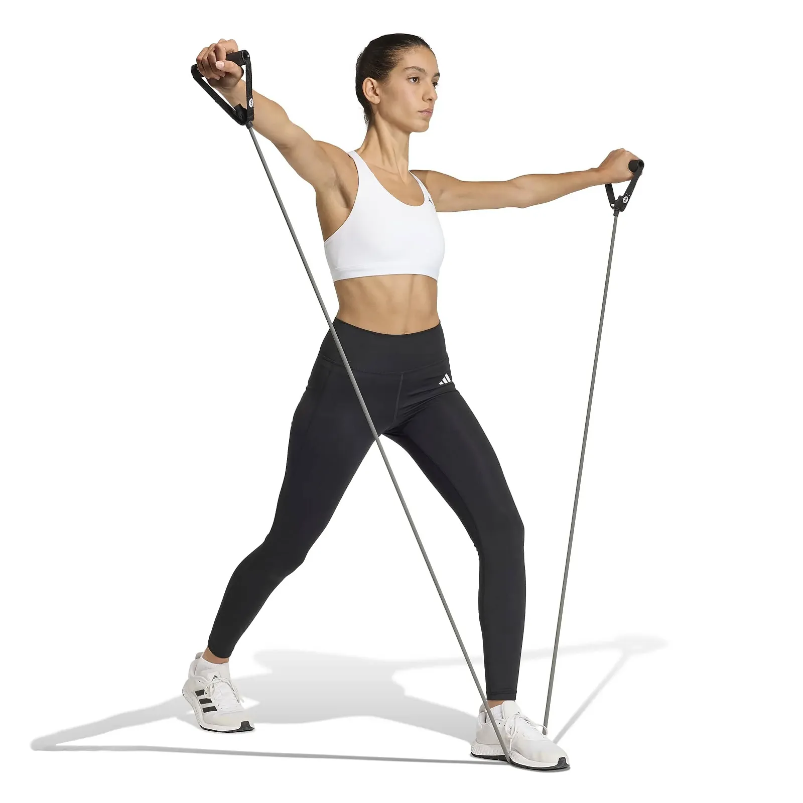 Спортивний бюстгальтер adidas Optime Essentials Workout Medium Support Bra (1 шт. в упаковці), фото №5 Спортивний бюстгальтер adidas Optime Essentials Workout Medium Support Bra (1 шт. в упаковці), фото №5