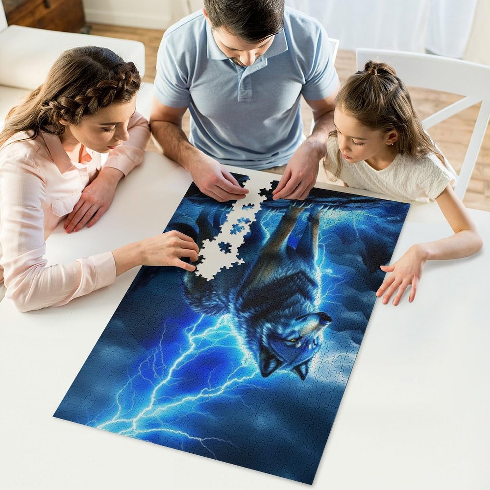 Пазлы деревянные Волк 1000 элементов 78 x 53 см, фото №7