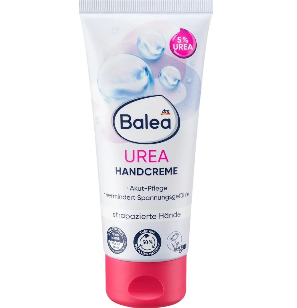 Крем для рук Balea Urea 100 мл + Рукавичка-маска Urea (1 пара), 2 шт, фото №2