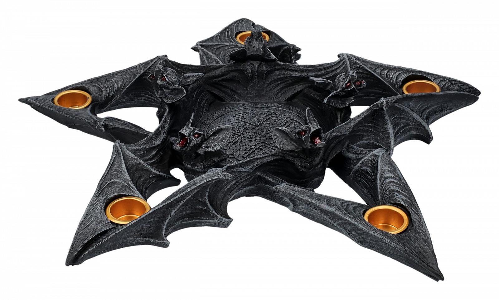 Свічник Nosferatu 33.5 см готичний для ритуалів, фото №4