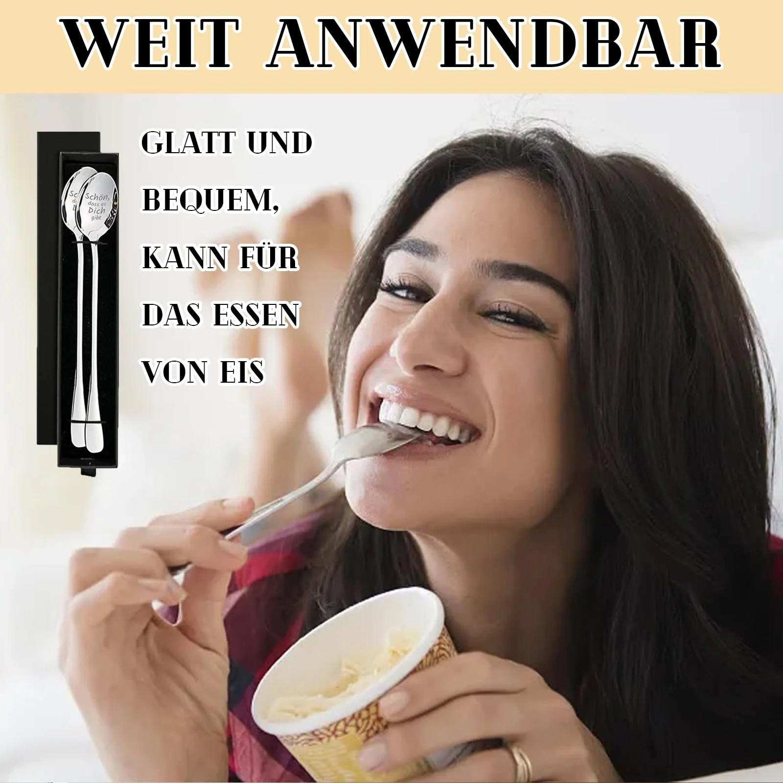 Ложка для кави з гравіюванням (2 шт.), фото №6