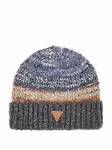 Шапка, GUESS, Space-Dye-Beanie, разноцветный Sherpa-Blue, один размер - Фото 1