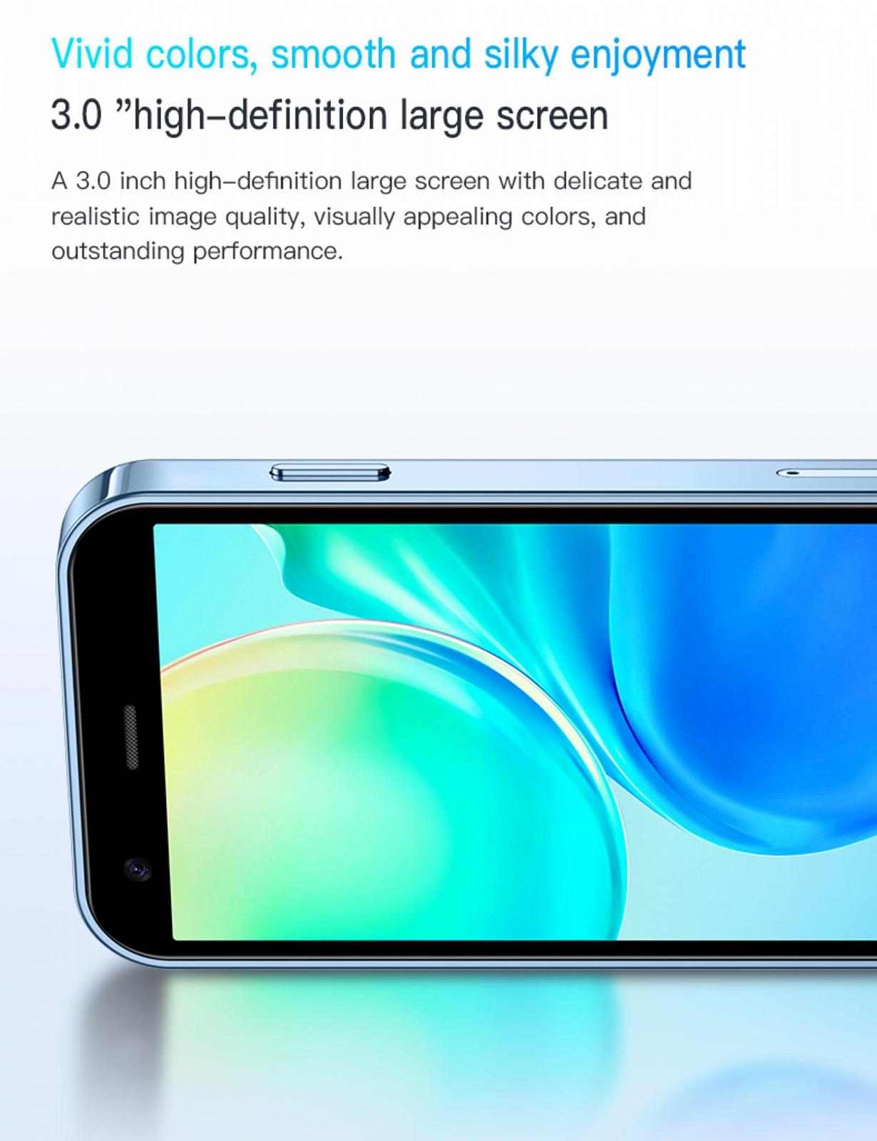 Смартфон XS15 3G WiFi 2GB 16GB Dual SIM 3 дюйми Android 8.1 Black, фото №6
