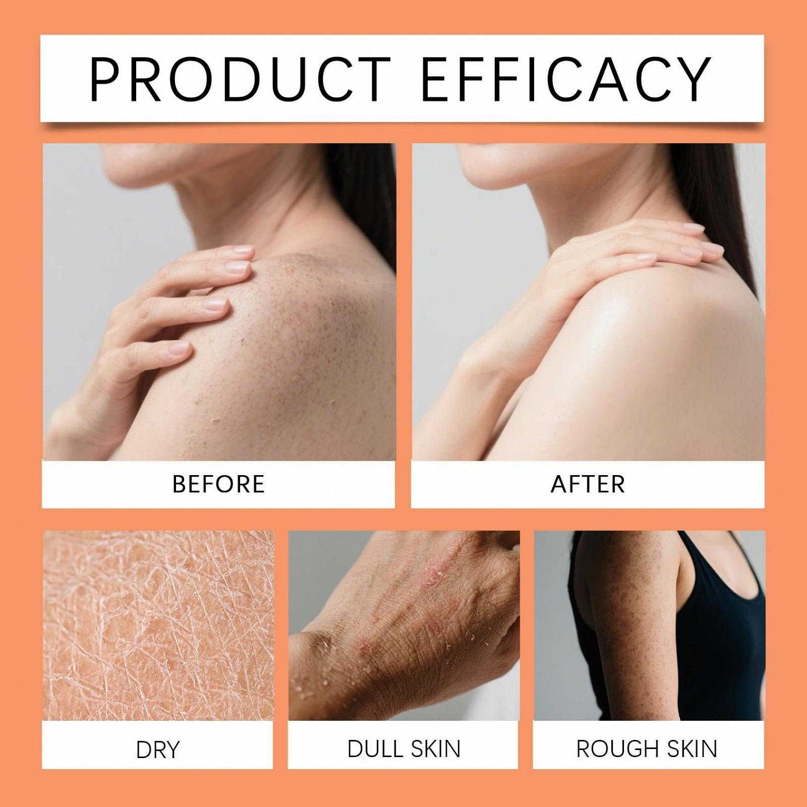 Гель для душу з хурмою для видалення запаху тіла для чоловіків та жінок 2 шт., фото №6