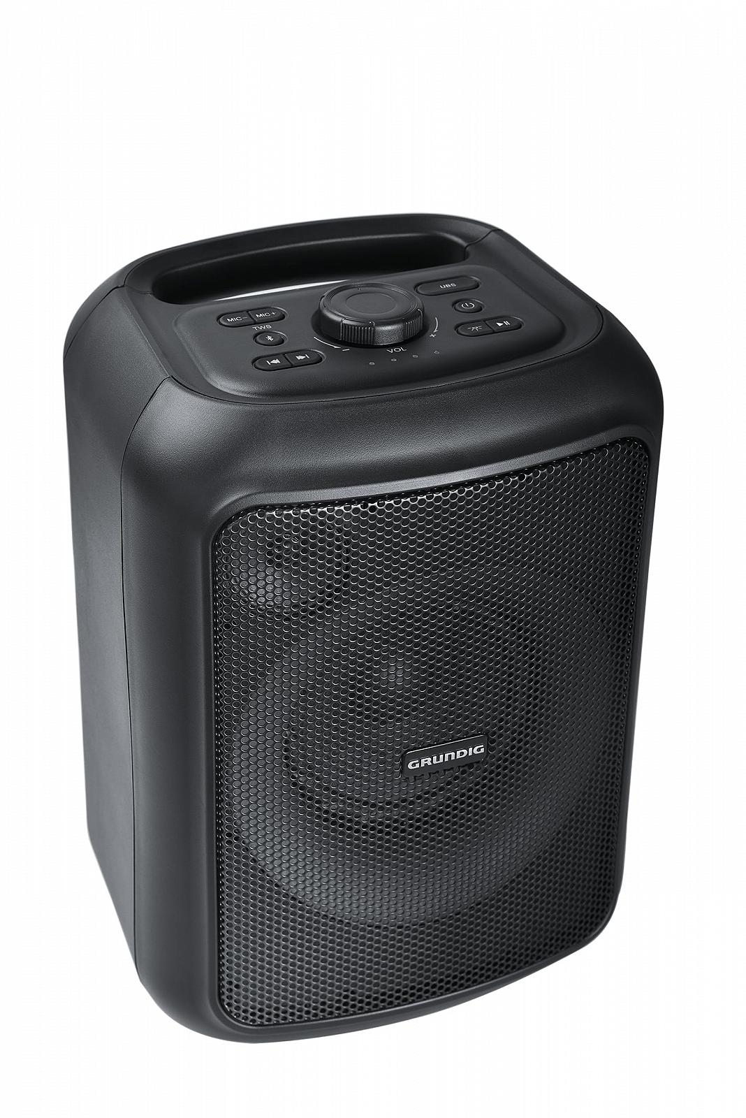Колонка Grundig Party Hit 90 Вт Bluetooth 5.0 RGB Эффекты Черный, фото №3