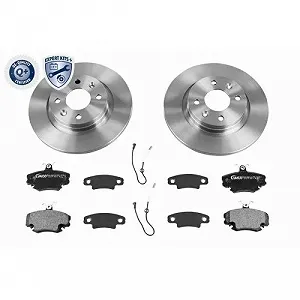 Комплект дискових гальм VAICO EXPERT KITS + V46-1241 для CITROËN LADA DACIA synthetic.ua - Фото 1