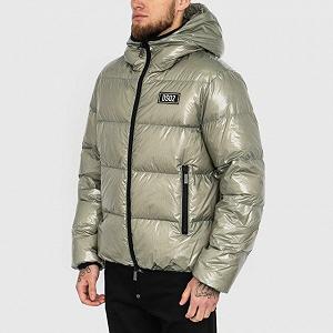 Куртка DSQUARED2 puffer bomber хаки L synthetic.ua - Фото 1
