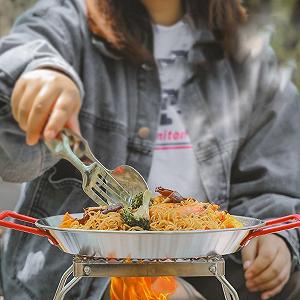 Каструля для курки з нержавіючої сталі Срібна ручка - Фото 1