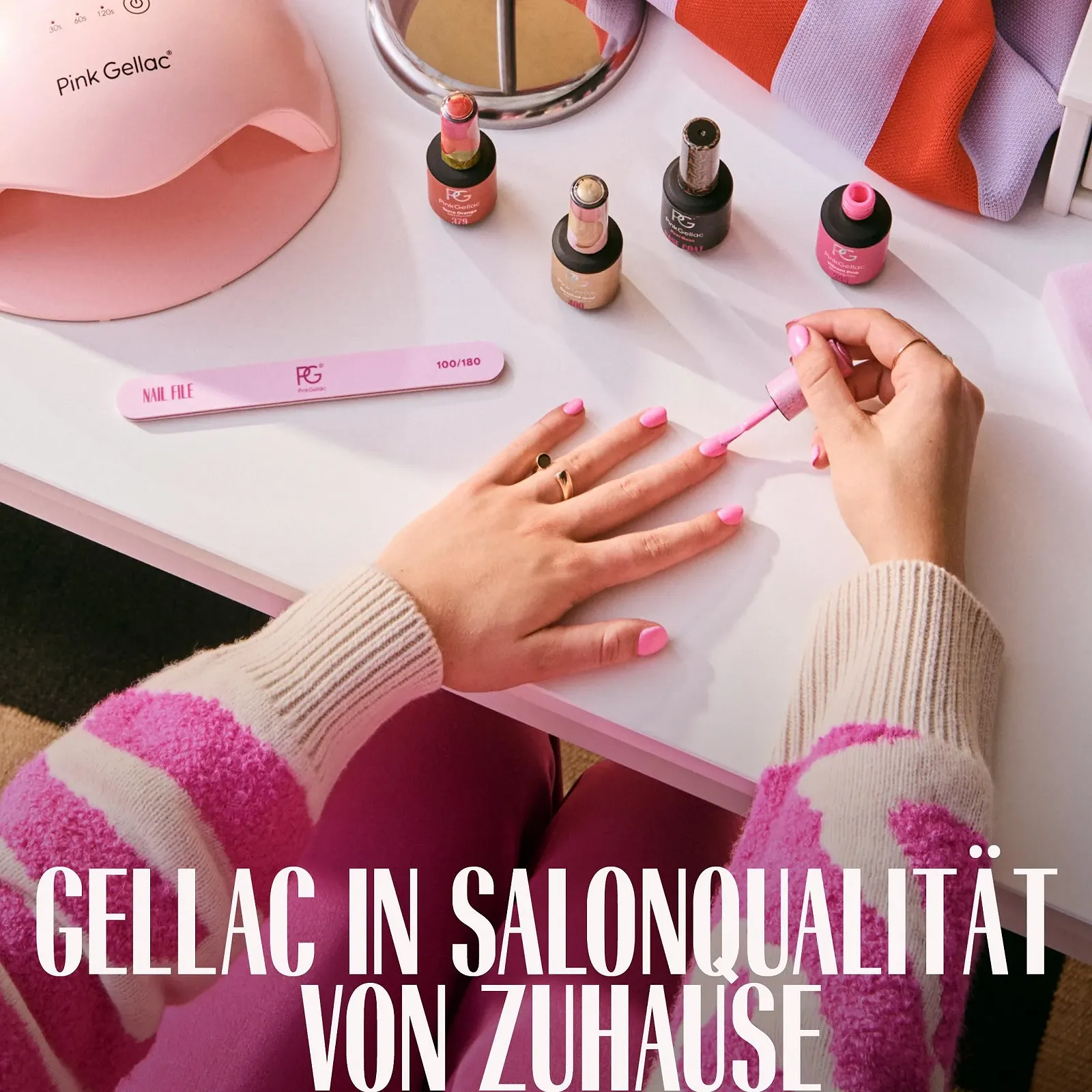 Гель-лак Pink Gellac 203 Chocolate Brown, коричневый, 8 мл, фото №7